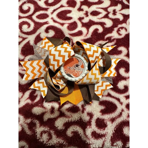 Accessories - 6 FOR $15 New browns hair bow accessory